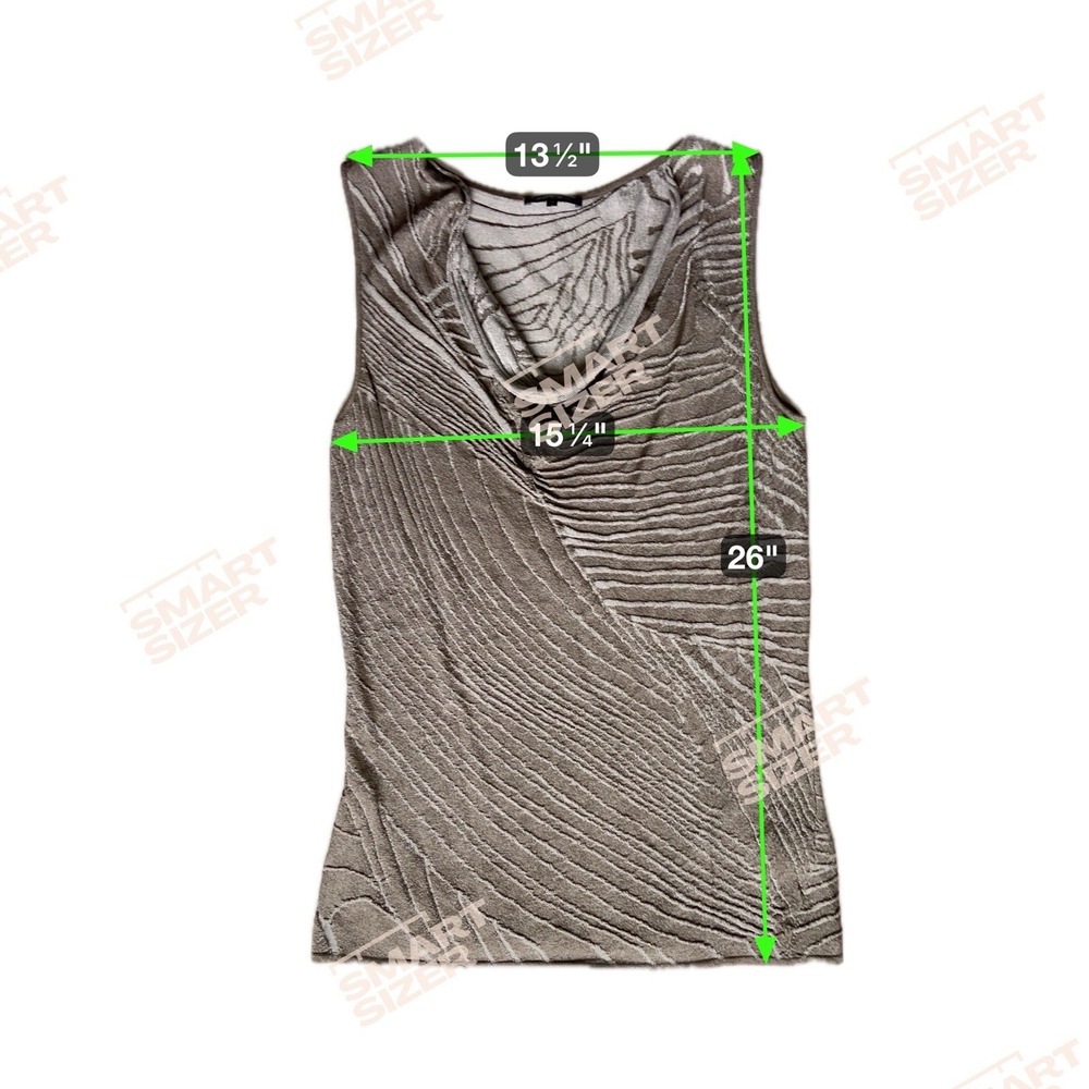 Lafayette 148 Sample Textured Cowl Neck Sleeveless Knit‎ Top Size M Quiet Luxury - Picture 7 of 9